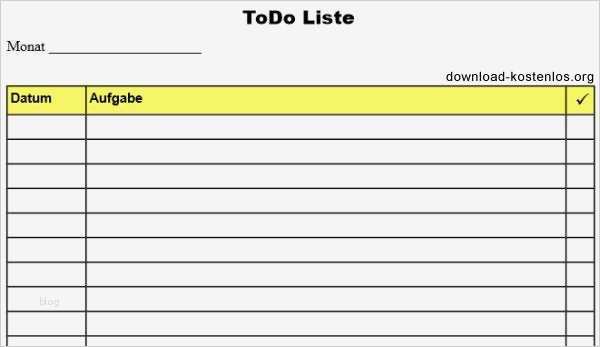 Excel Vorlage to Do Liste Kostenlos Angenehm to Do Liste Vorlage Kostenlos Word Pdf