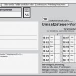 Excel Vorlage Umsatzsteuervoranmeldung Gut Umsatzsteuer Voranmeldung formular Online Per Elster