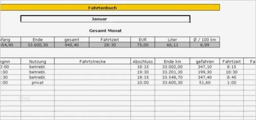 Excel Vorlagen Fahrtenbuch Kostenlos Inspiration Muster Kostenlos En Bei nowload