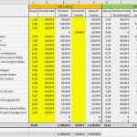 Excel Vorlagen Handwerk Kalkulation Kostenlos Schönste Excel Vorlage Projekt Kalkulation Controlling Pierre Tunger