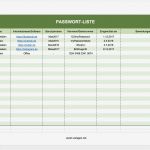 Excel Vorlagen Süß Passwort Liste Mit Excel