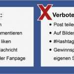 Facebook Gewinnspiel Vorlage Inspiration Alle Regeln Für Ein Gewinnspiel Post Auf