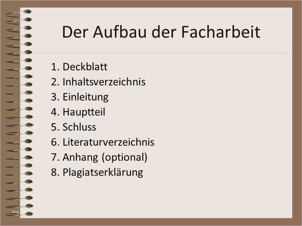 Facharbeit Vorlage Angenehm Wie Baue Ich Meine Facharbeit Auf Ppt Video Online