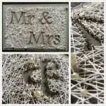 Fadenbilder Mit Nägeln Vorlagen Elegant Weiteres Fadenbilder "mr & Mrs" Ein Designerstück Von