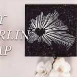 Fadenbilder Mit Nägeln Vorlagen Inspiration Diy Fadenbild Nagelbild Mit Faden Basteln