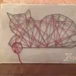 Fadenbilder Mit Nägeln Vorlagen Wunderbar Fadenbild – Endlich