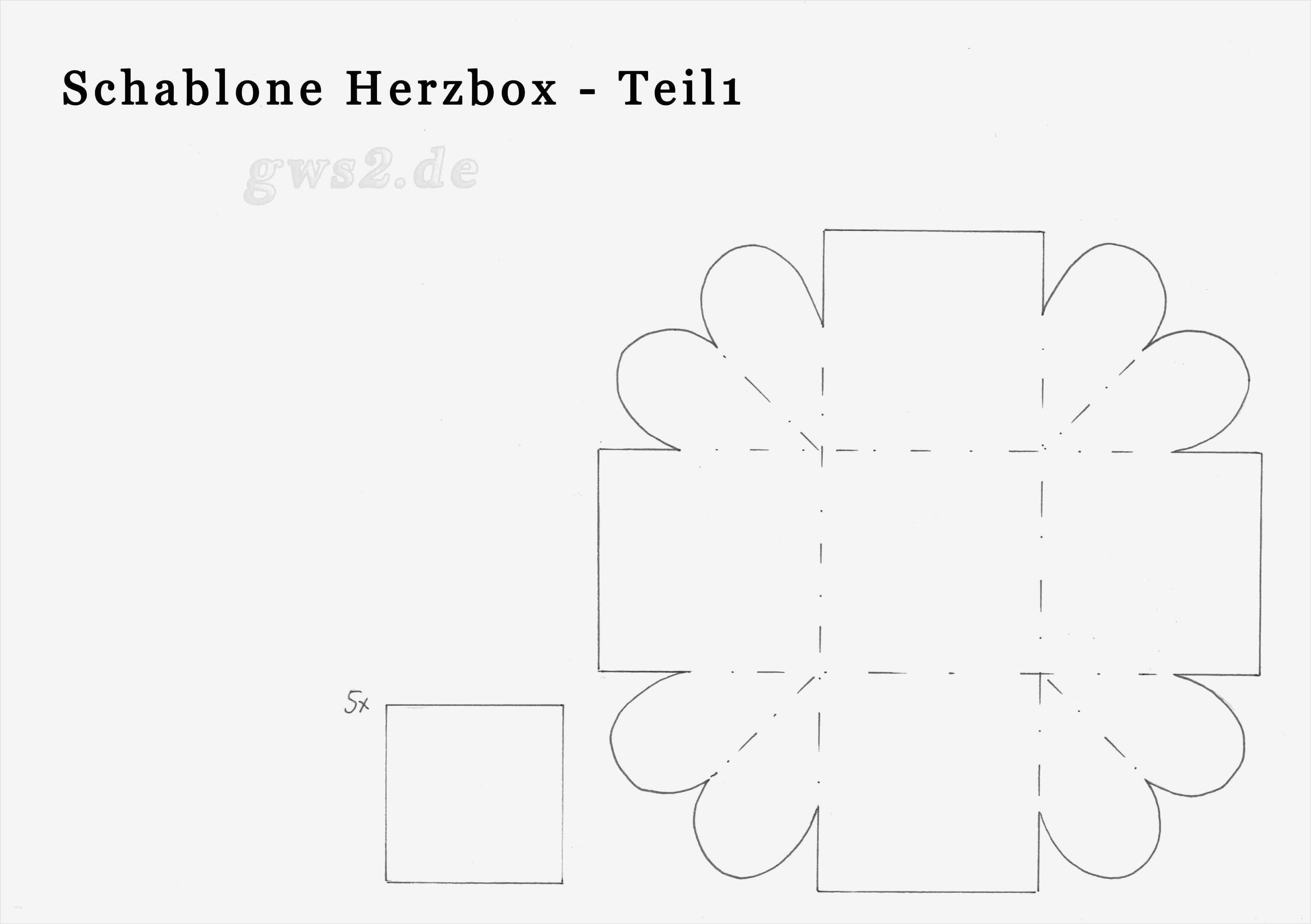Faltschachtel Vorlage Erstaunlich Schmuckschachtel Mit Herz Für Den Valentinstag