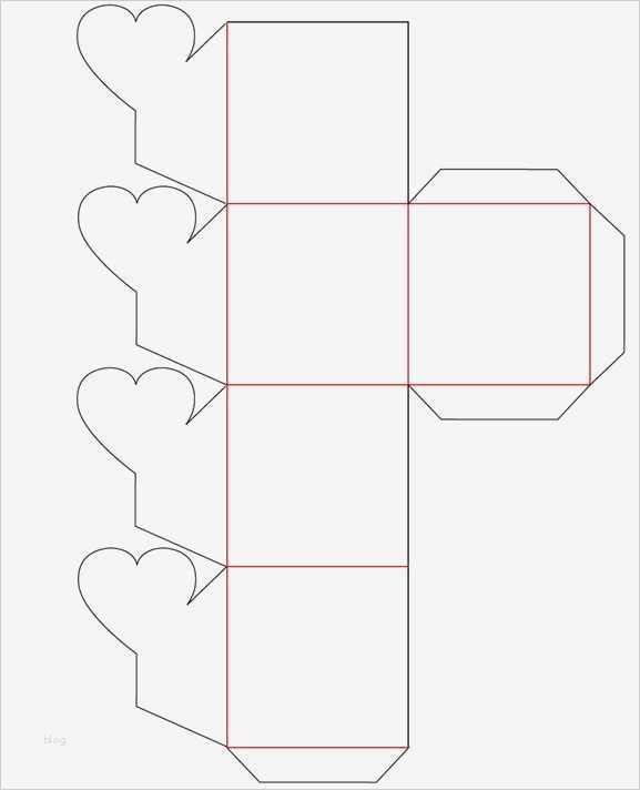 Faltschachtel Vorlage Wunderbar Caja Flor Molde 577×712