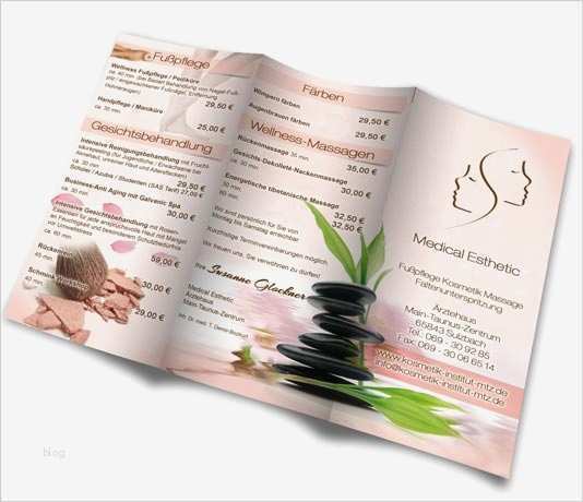 Falzflyer Vorlage Neu Kosmetik Flyer Design Kosmetik Handzettel Erstellen Inkl