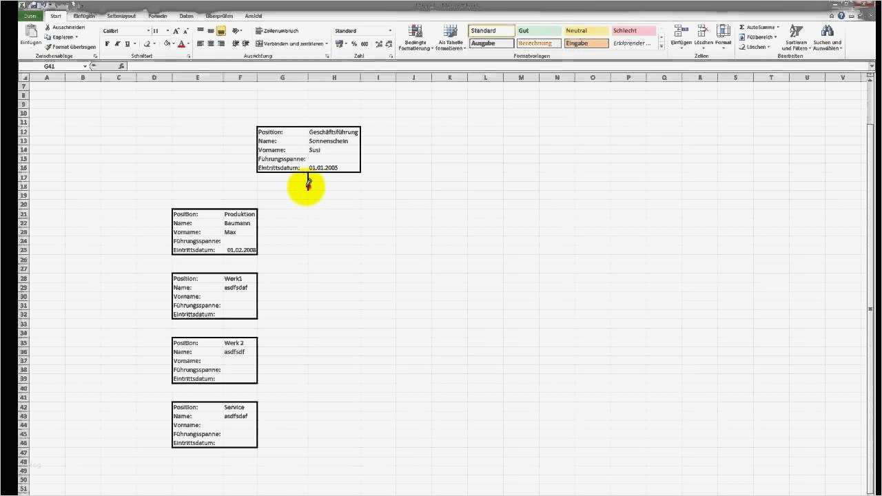 Familienstammbaum Erstellen Vorlage Gut Ein organigramm Mit Excel Erstellen Ohne Smart Art