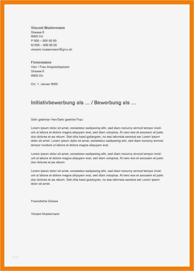 Fanbrief Vorlage Neu 10 Bewerbung Brief