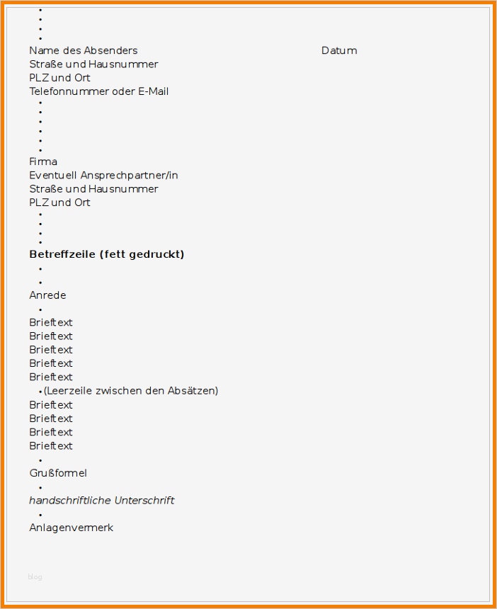 Fanbrief Vorlage Schön 6 Briefvorlage Privat