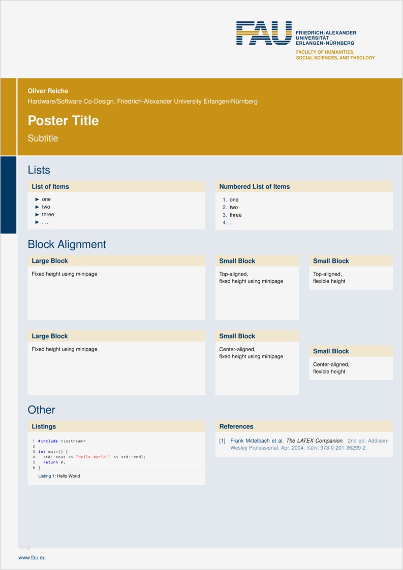 Fau Powerpoint Vorlage Fabelhaft Wunderbar Latex Beamer Vorlagen Galerie Entry Level