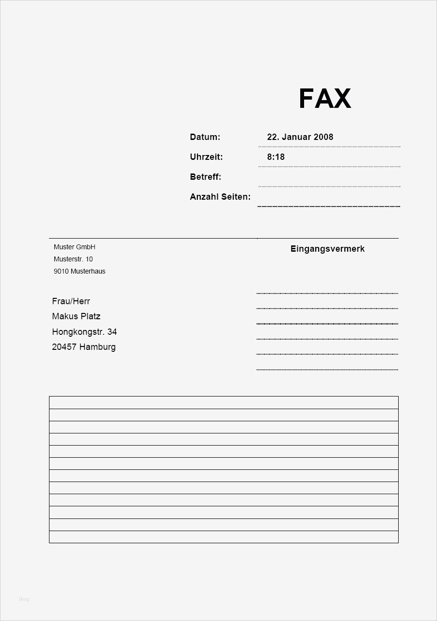 Fax Vorlagen Word 2003 Luxus Großzügig Fax Vorlage Fotos Vorlagen Ideen fortsetzen