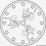 Fee Vorlage Gut Mandala Mit Drei Feen Zum Kostenlosen Download