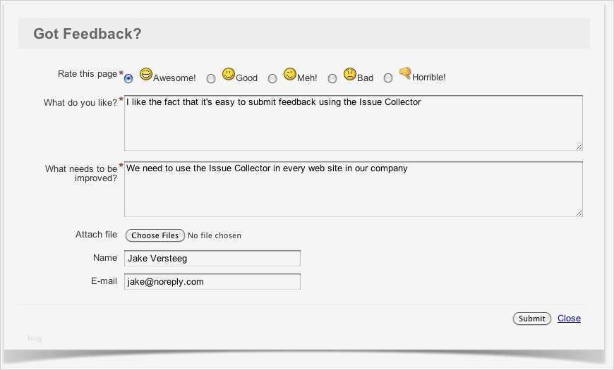 Feedback formular Vorlage Best Of Jira 5 1 Inline Editieren issue Collector Performance