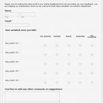 Feedback formular Vorlage Erstaunlich Gemütlich Feedback formular Vorlage Kostenlos Fotos