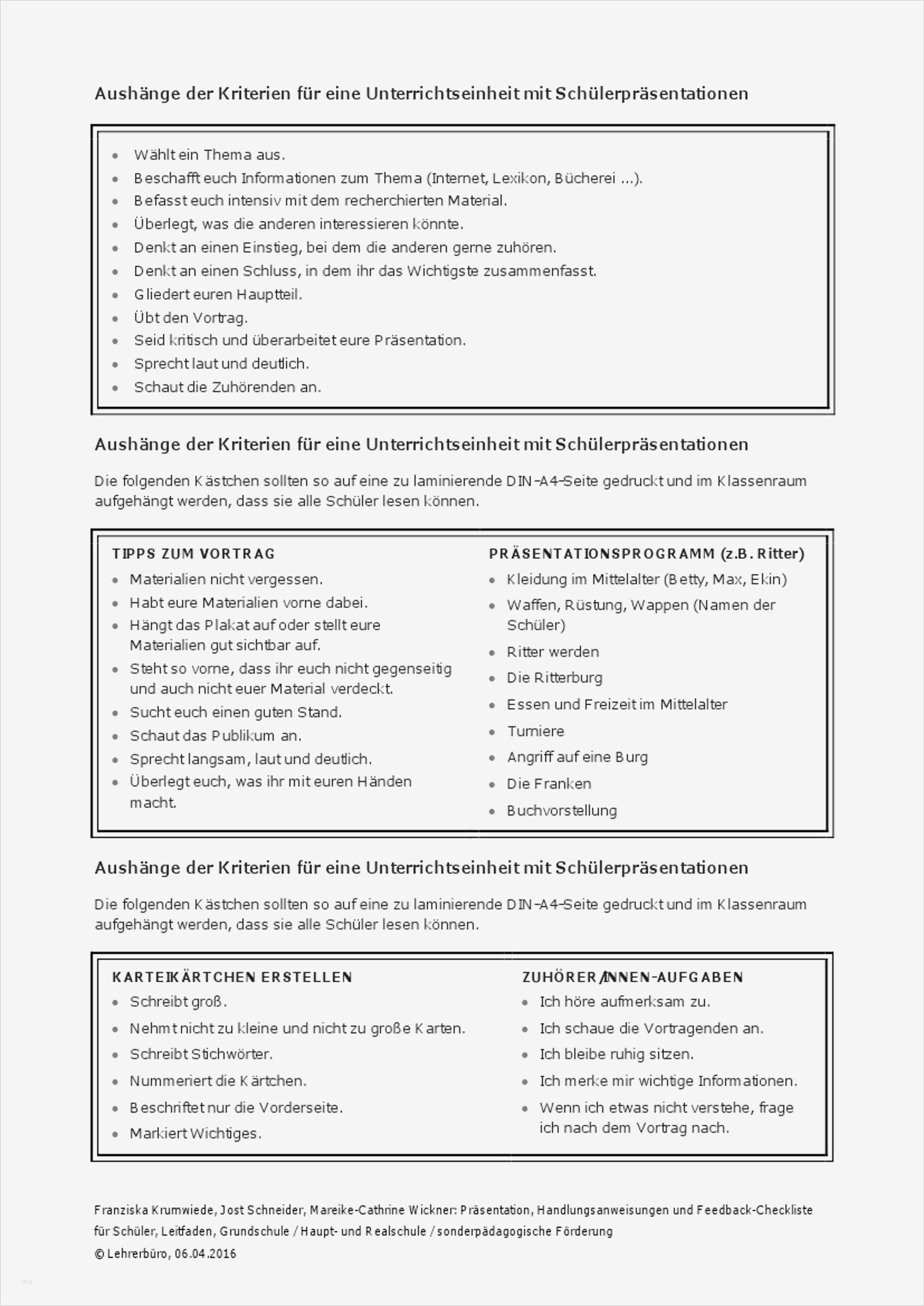 Feedback Präsentation Vorlage Beste Arbeitshilfen · Grundschule · Lehrerbüro