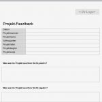 Feedbackbogen Vorlage Word Erstaunlich Projektmanagement24 Blog Feedback Vom Projektteam