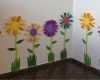 Fensterbilder Grundschule Vorlagen Einzigartig Klassenkunst sommerliche Blumen
