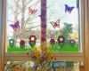 Fensterbilder Grundschule Vorlagen Wunderbar Frühling Im Klassenzimmer