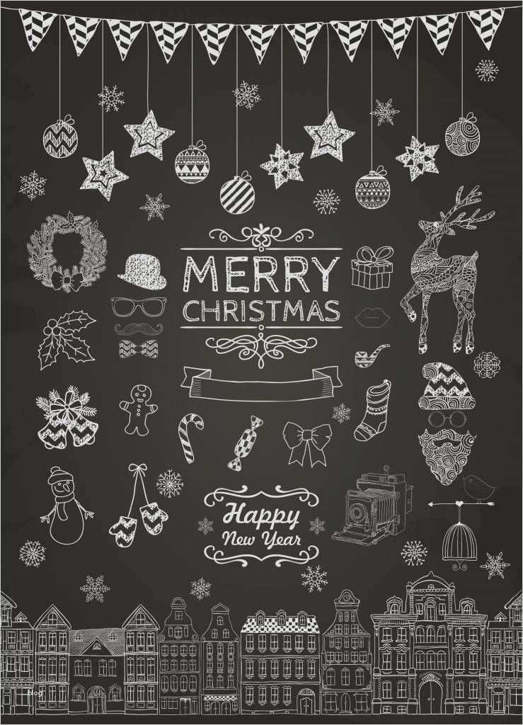Fensterbilder Kreidemarker Vorlagen Beste Weihnachtskarte "weihnachten Kreide"
