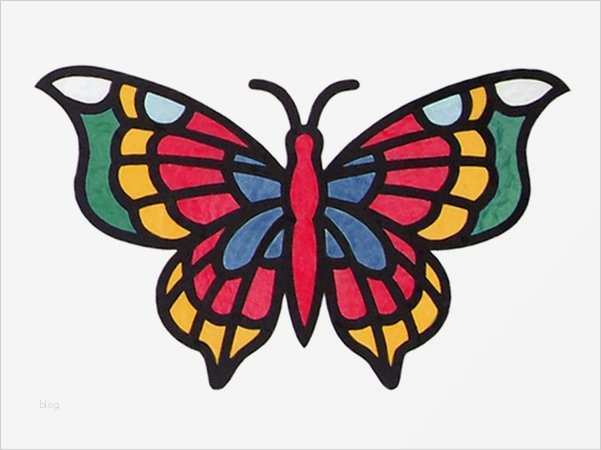 Fensterbilder Vorlagen tonkarton Kostenlos Beste Fensterbilder "schmetterlinge" – Bastelvorlagen Mit Anleitung