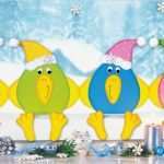 Fensterbilder Winter Vorlagen Zum Ausdrucken Erstaunlich Basteln Im Winter Lustige Schnee Vögel Familie