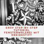 Fensterdeko Kreidemarker Vorlagen Inspiration Diy Opulente Weihnachtliche Fensterdeko Mit Kreidemarker
