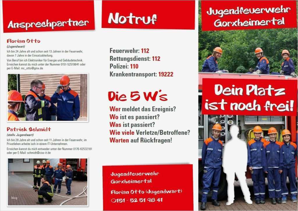 Feuerwehr Flyer Vorlage Inspiration Flyer – Ffw Gorxheimertal