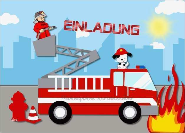 Feuerwehr Flyer Vorlage Schönste Einladungskarten 10 Einladungskarten Geburtstag