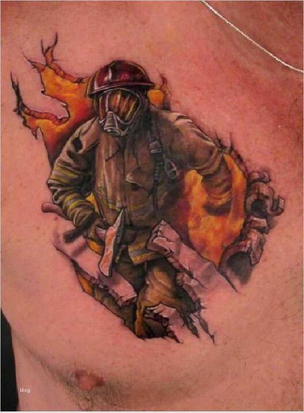 Feuerwehr Tattoos Vorlagen Süß 17 Grandiose Firefighter Tattoos – Tattoo Spirit