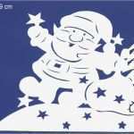 Filigrane Fensterbilder Vorlagen Kostenlos Elegant Fensterbild Filigran "weihnachtsmann Mit Tanne