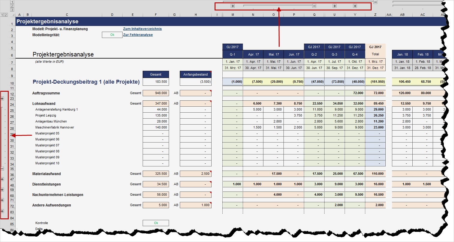 Finanzplan Excel Vorlage Beste Excel Finanzplan tool Projekt