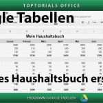 Finanzplan Haushalt Vorlage Hübsch Einfaches Haushaltsbuch Erstellen Google Tabellen