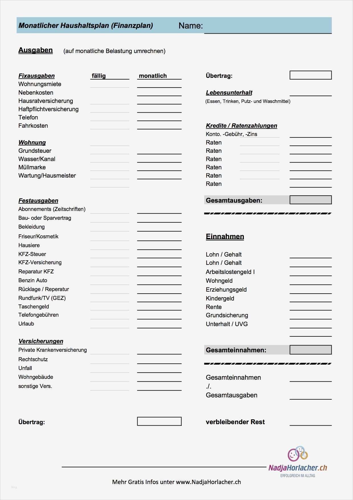 Finanzplan Vorlage Beste Wochenplan Vorlage