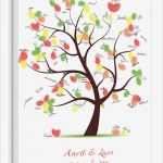Fingerabdruck Baum Vorlage Beste Fingerabdruck Baum Auf Leinwand ♥ Hochzeitsspiel