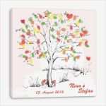 Fingerabdruck Baum Vorlage Cool ♥wedding Tree Leinwand♥