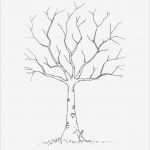 Fingerabdruck Baum Vorlage Erstaunlich Leinwand Hochzeit Tree Guest Book Hand Gezeichnet