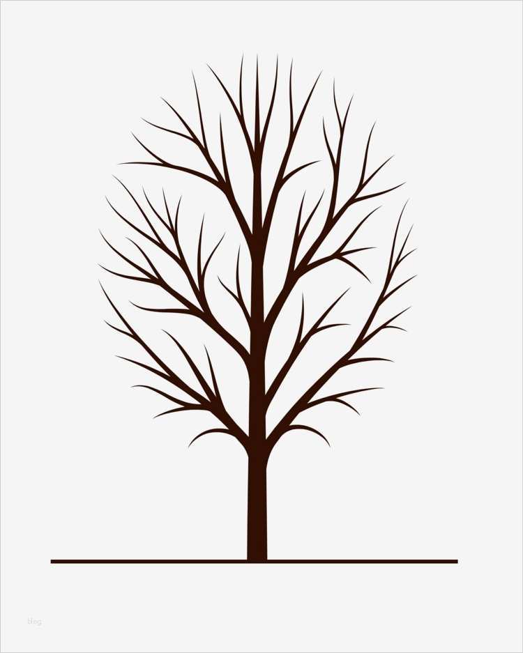 Fingerabdruck Baum Vorlage Fabelhaft Fingerabdruck Baum Vorlage & andere Motive Kostenlos Zum