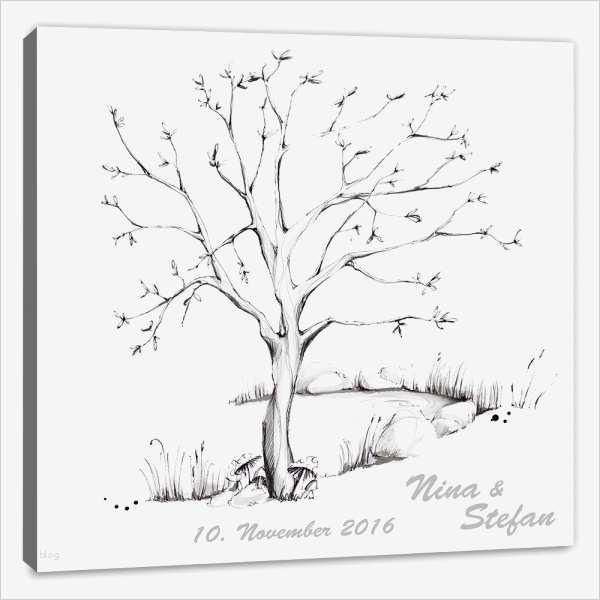 Fingerabdruck Baum Vorlage Kostenlos Erstaunlich Namen & Datum