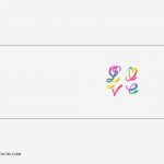 Fingerabdruck Bilder Vorlagen Luxus Mini Karte Mit Herz Karte Basteln Für Valentinstag Zum