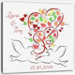 Fingerabdruck Hochzeit Vorlage Erstaunlich Die Besten 25 Leinwand Hochzeit Ideen Auf Pinterest