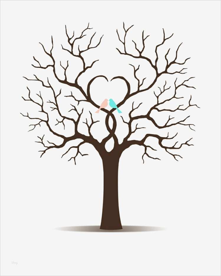 Fingerabdruck Hochzeit Vorlage Süß Fingerabdruck Baum Vorlage & andere Motive Kostenlos Zum