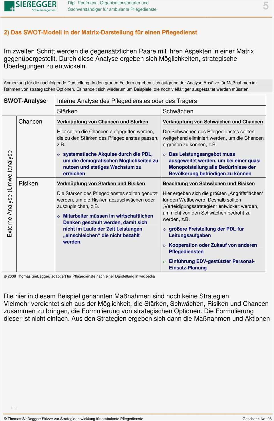 Firmenpapier Vorlage Angenehm 13 Swot Analyse Beispiel