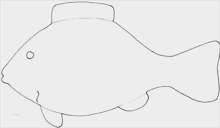 Fische Basteln Vorlagen Elegant Fische Basteln Vorlagen Inspiration Großzügig Fisch Umriss