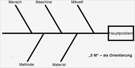 Fishbone Diagramm Vorlage Erstaunlich ishikawa Diagramm Fischgrätendiagramm