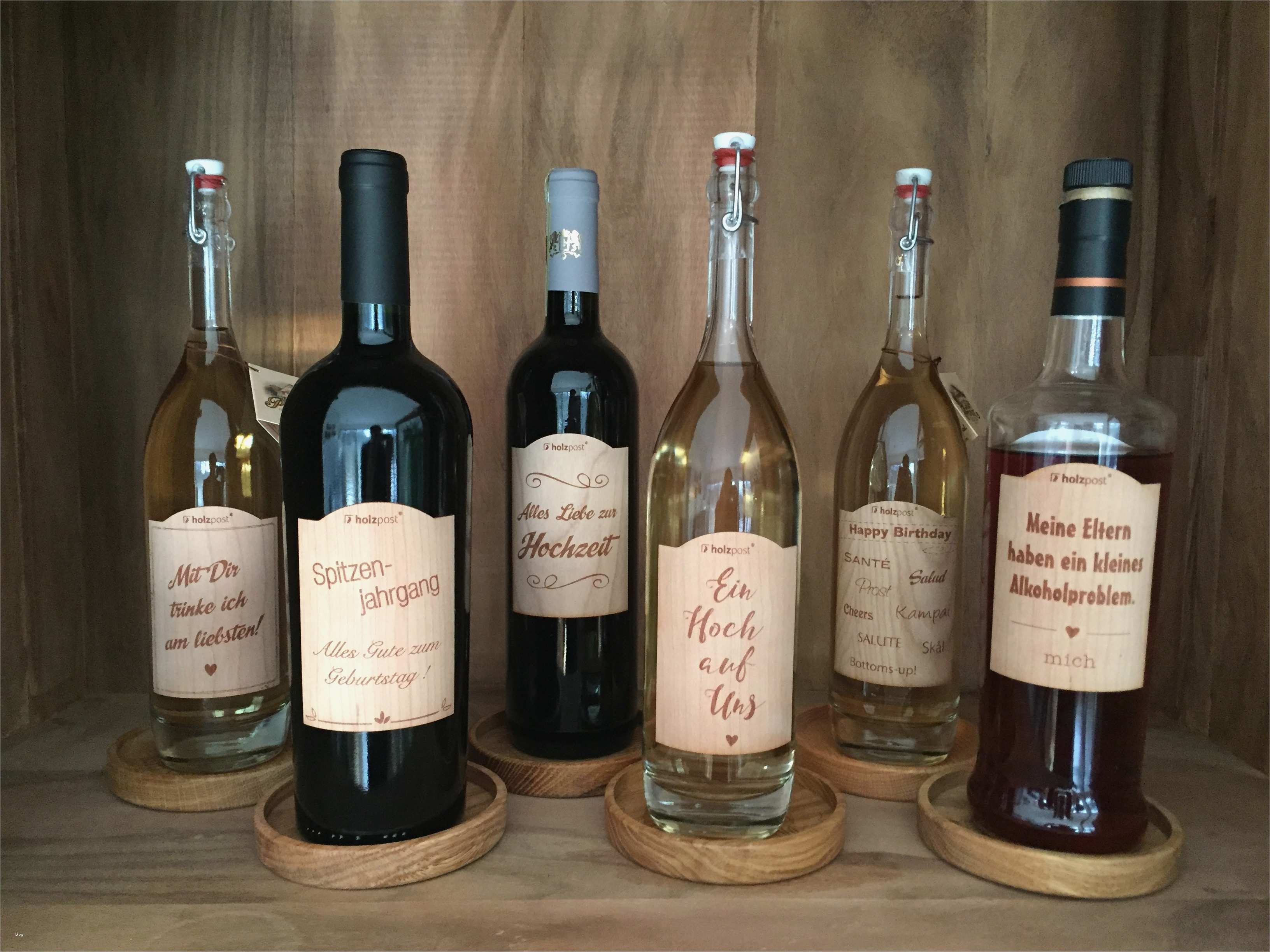 Flaschenetiketten Geburtstag Vorlagen Beste Holzpost Etiketten
