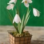 Flechtherzen Basteln Vorlage Hübsch Schneeglöckchen Basteln Im Frühling Bastelideen Für Groß