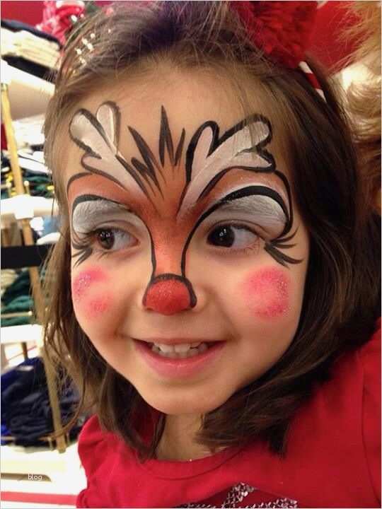 Fledermaus Schminken Vorlage Genial Die Besten 25 Rentiere Gesichtsbemalung Ideen Auf